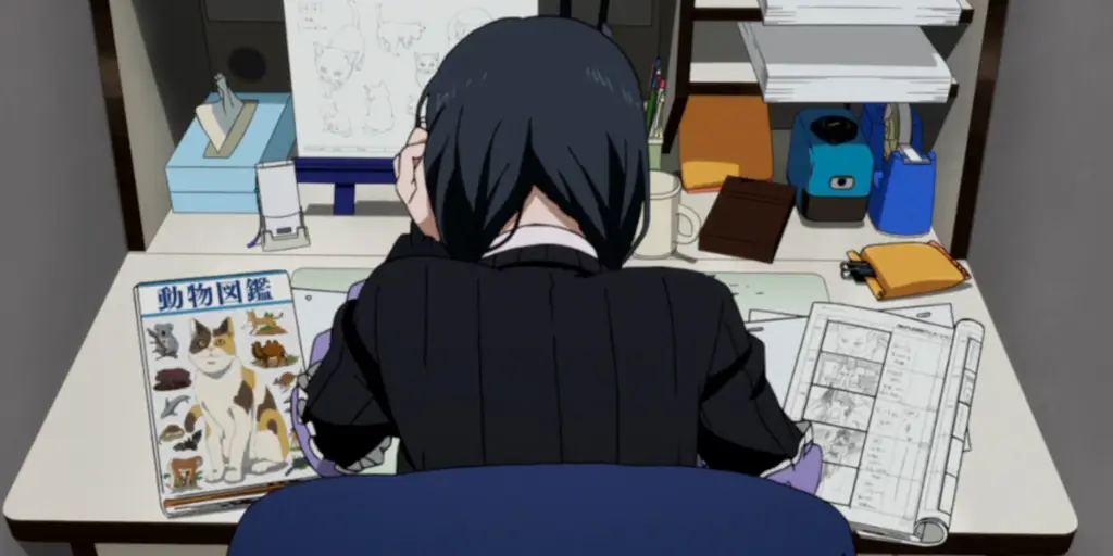 Proses Produksi Anime Gambar studio animasi anime sedang bekerja