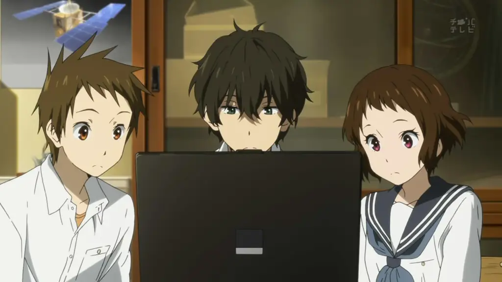 Cara Menikmati Menonton Anime Gambar orang menonton anime di rumah