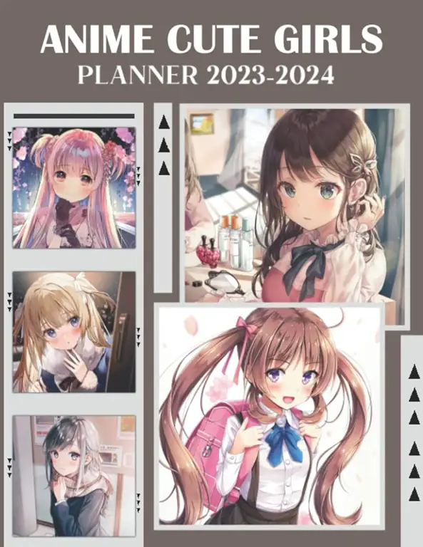 Menunggu Tayang Anime Favorit Kalender dengan gambar karakter anime