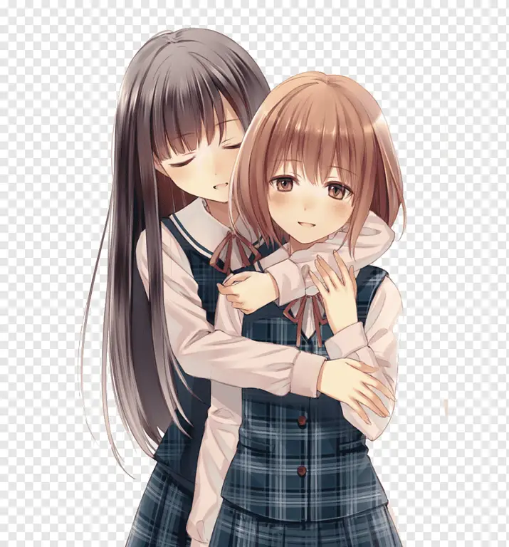 Menikmati Anime Bersama Teman Gambar teman-teman menonton anime bersama