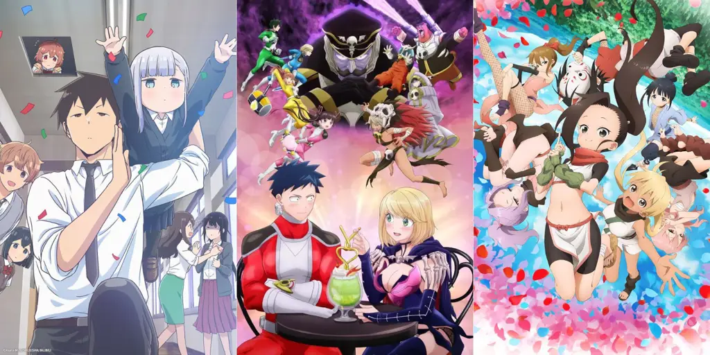 Anime Spring 2022 Paling Dinantikan Poster-poster anime Spring 2022 yang paling dinantikan