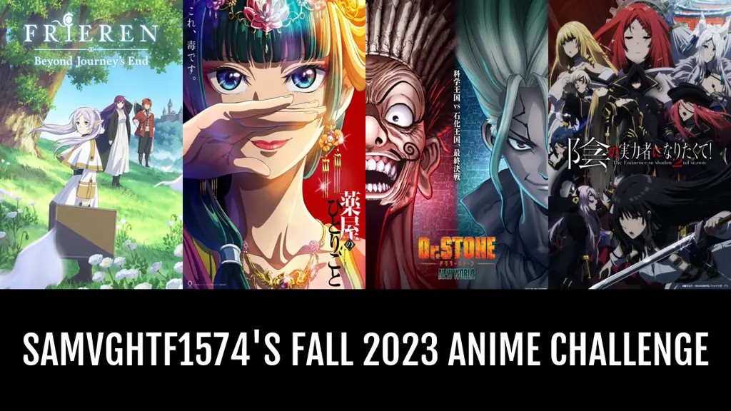 Anime Fall 2023 yang Paling Dinantikan Gambar berbagai poster anime Fall 2023 yang paling dinantikan