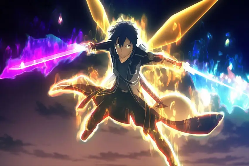 Dunia Fantasi Menakjubkan dalam Anime Isekai Fall 2023 Gambar pemandangan indah dari dunia fantasi dalam anime Isekai