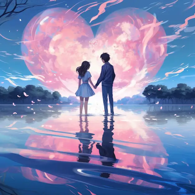 Pasangan Anime Romantis Gambar pasangan anime romantis