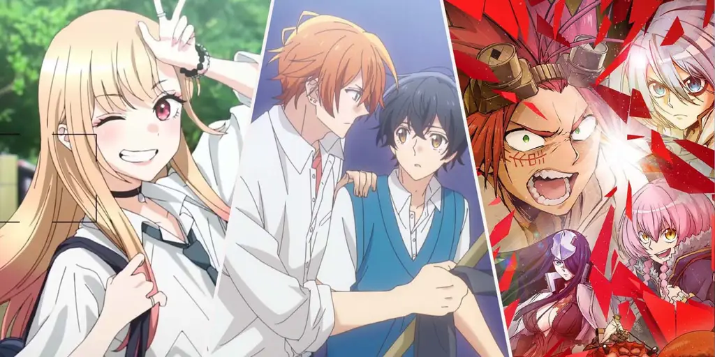 Anime Terbaik Musim Dingin 2022 Poster anime terbaik musim dingin 2022