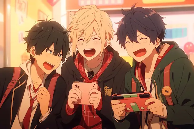 Siap Menonton Anime Fall 2023 Gambar penggemar anime yang antusias menonton anime