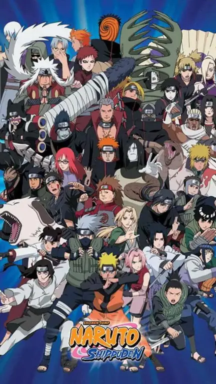 Karakter-karakter dalam Anime Boruto Gambar para karakter utama anime Boruto