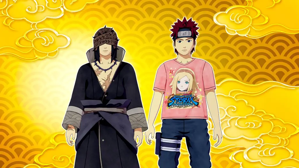 Naruto dan Boruto, dua generasi Hokage Gambar Naruto dan Boruto bersama