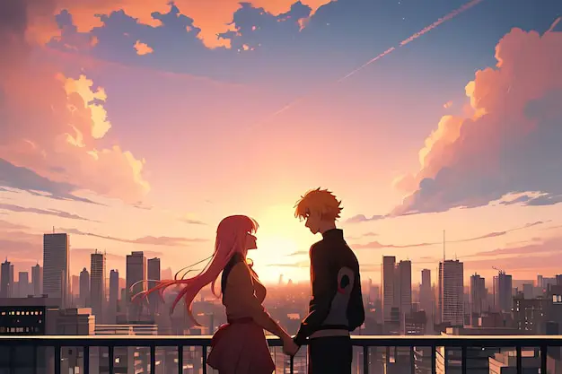 Anime Romance Terbaik 2017 Adegan romantis anime yang mengharukan