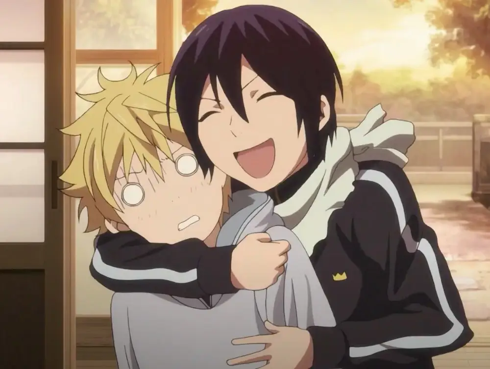 Menikmati Anime Bersama Menonton anime bersama teman-teman
