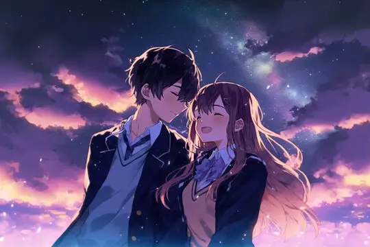 Anime Romantis 2017 Gambar pasangan anime romantis
