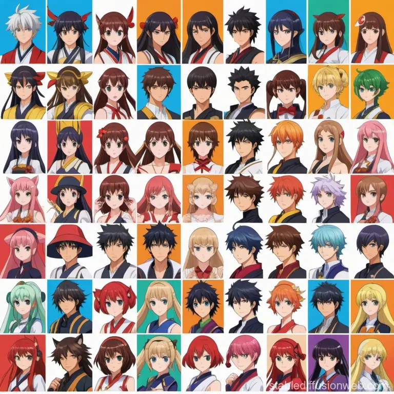 Karakter Anime Favorit Karakter-karakter anime yang menarik dan populer