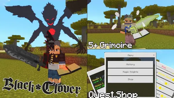 Adegan pertarungan sihir yang spektakuler dalam anime Black Clover Pertarungan sihir epik dalam anime Black Clover