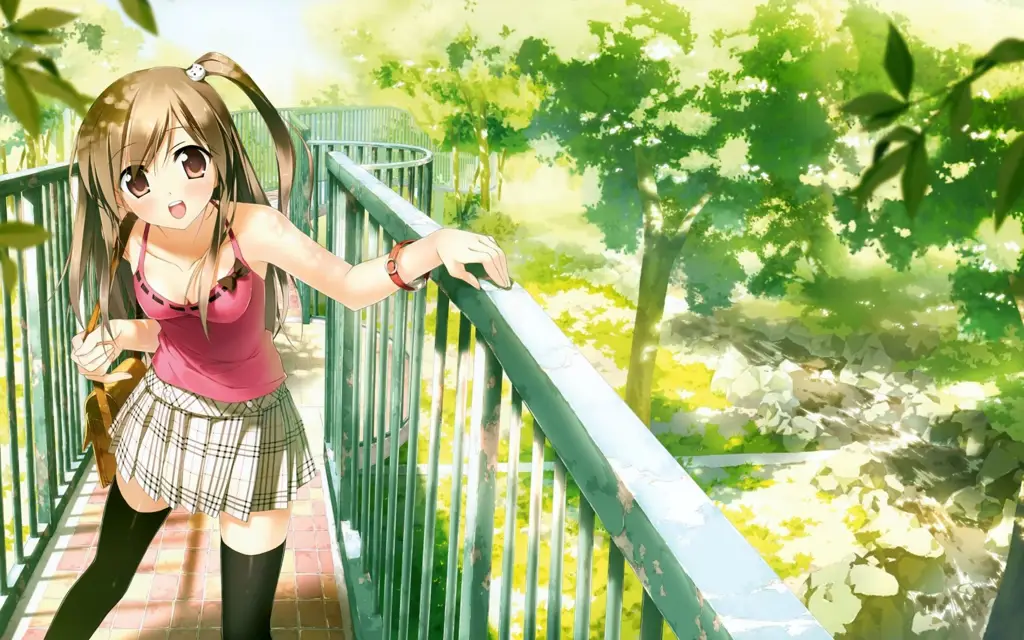 Karakter Anime yang Menarik Gambar gadis anime yang lucu dan imut