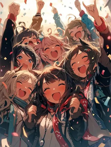 Nonton Bareng Anime Fall 2020 Gambar pesta menonton anime