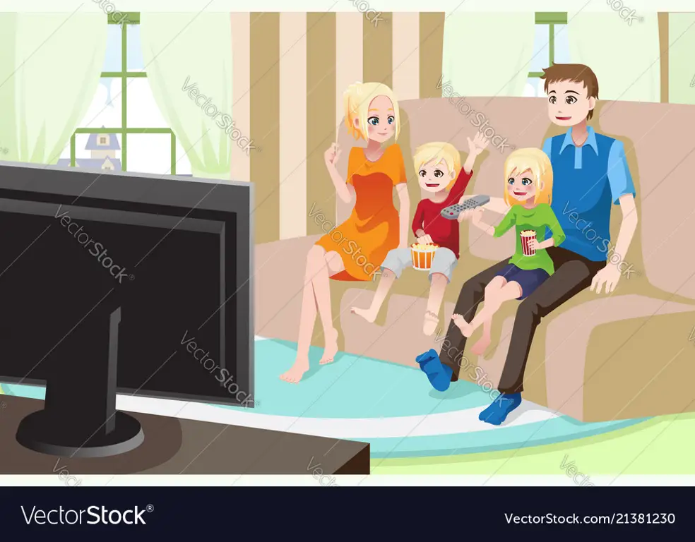Suasana nyaman menonton anime di rumah Menonton anime di rumah