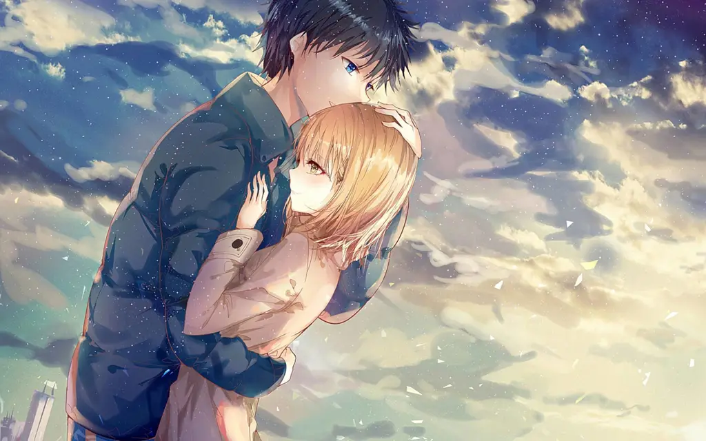 Pasangan Karakter Anime Romantis Gambar pasangan karakter anime dalam genre romance