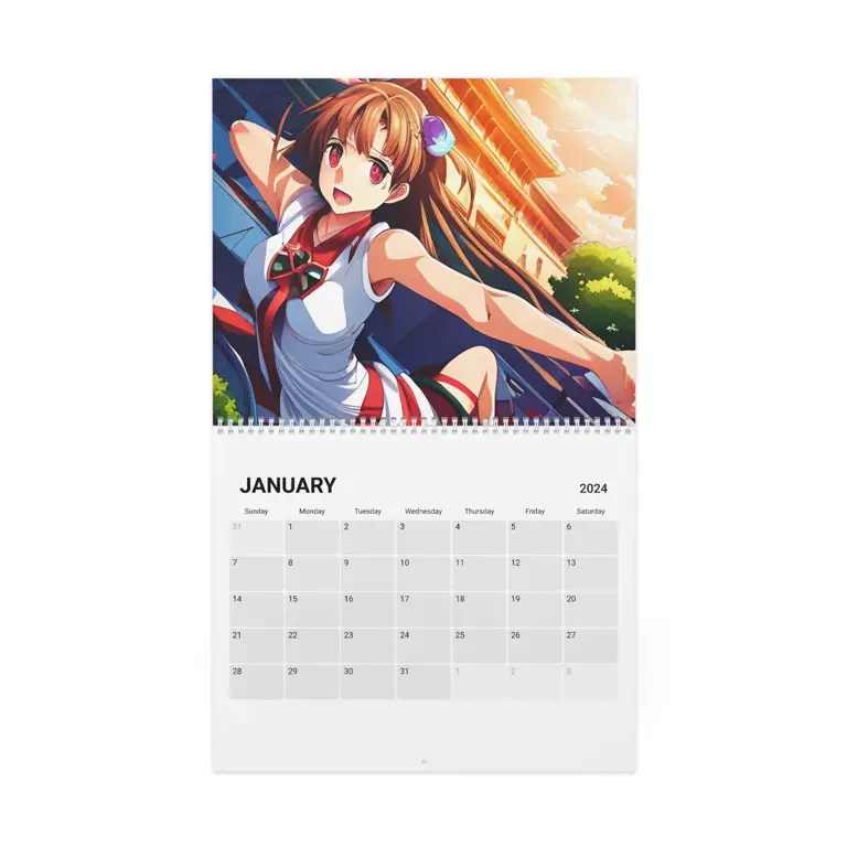 Jadwal Rilis Anime Musim Depan Gambar yang menampilkan kalender dengan berbagai tanggal rilis anime
