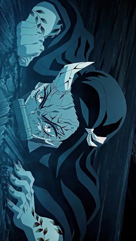 Pertarungan Epik Adegan pertarungan di Arc Desa Pandai Besi Kimetsu no Yaiba