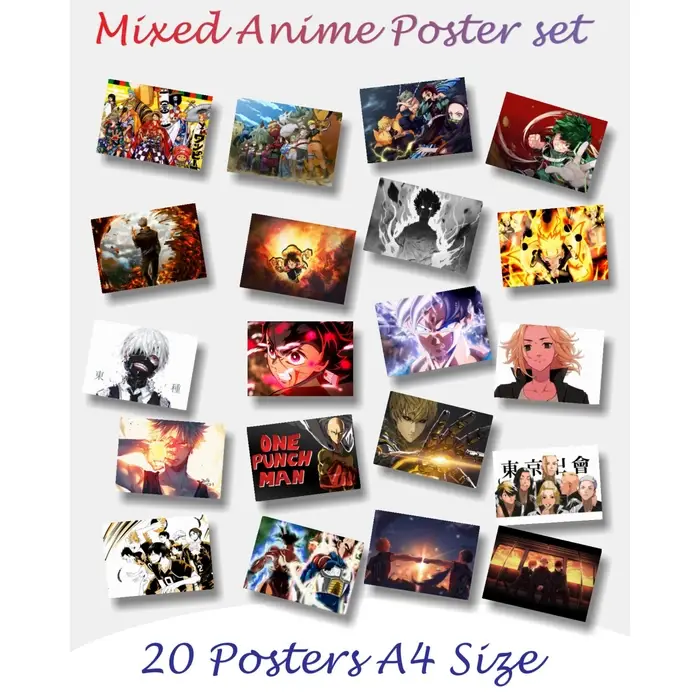 Daftar anime yang akan tayang musim depan Poster anime musim depan