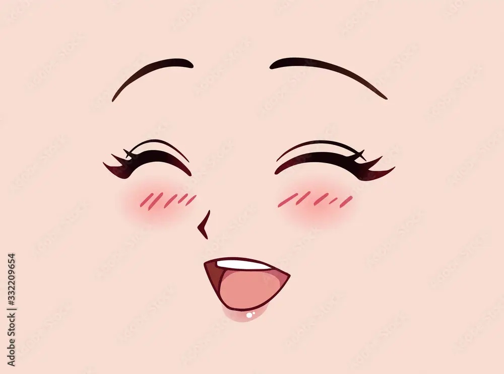 Nikmati anime favoritmu Seorang penggemar anime sedang menonton dengan gembira