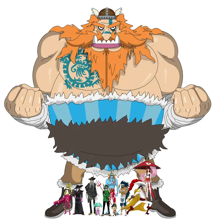 Karakter One Piece yang selalu dinantikan Gambar karakter-karakter utama One Piece