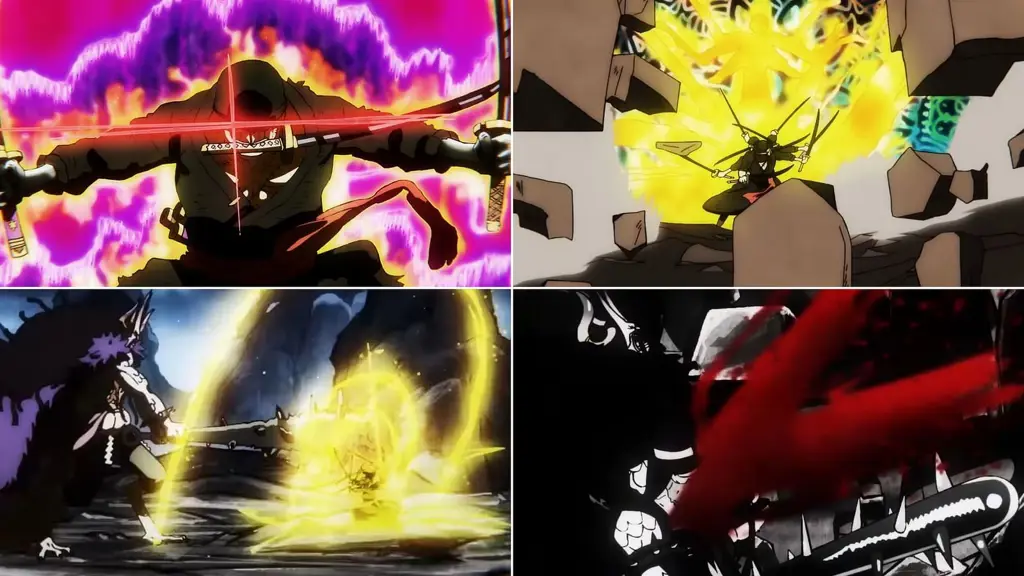 Momen-momen penting di Arc Wano Gambar adegan One Piece arc Wano tahun 2019