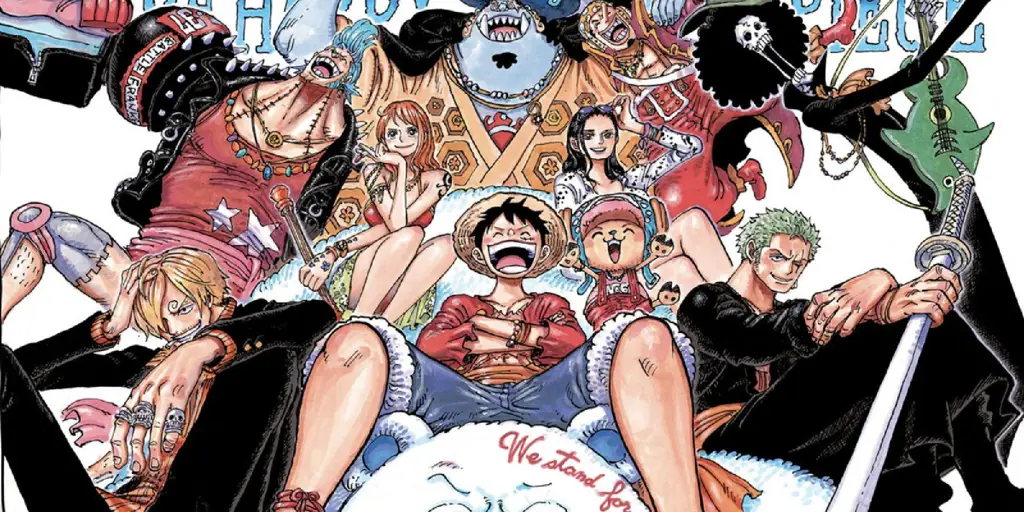 Manga One Piece Sampul manga One Piece