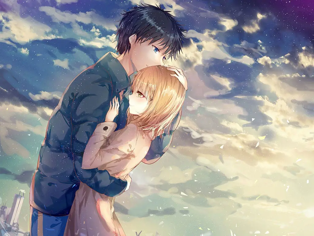 Anime Romantis yang Sedang Tayang Gambar pasangan anime romantis