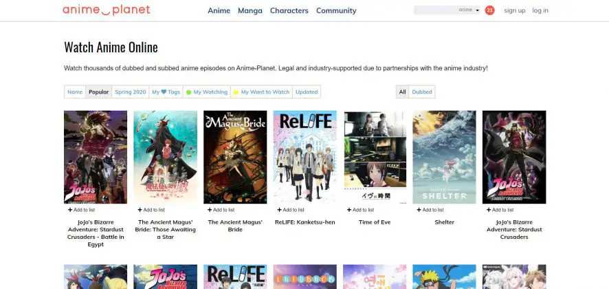 Perbandingan Situs Streaming Anime di Tahun 2019 Perbandingan situs streaming anime