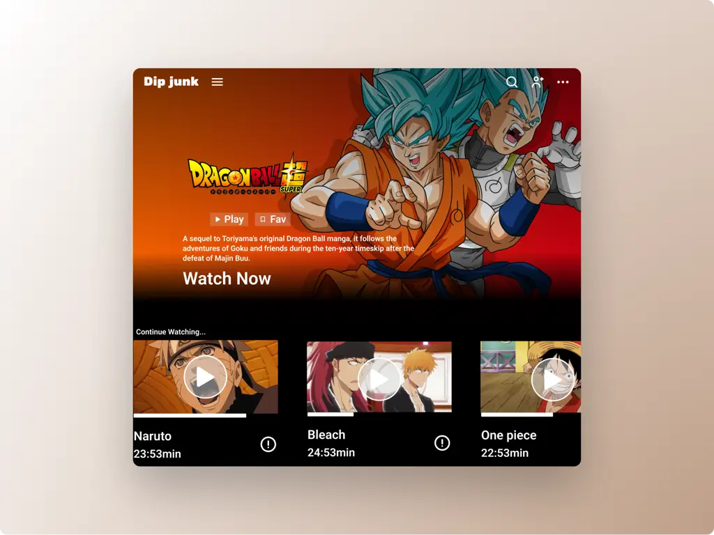 Situs Streaming Anime Favorit Antarmuka situs streaming anime