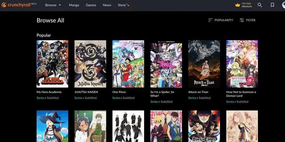 Perbandingan Layanan Streaming Anime Legal Perbandingan layanan streaming anime legal