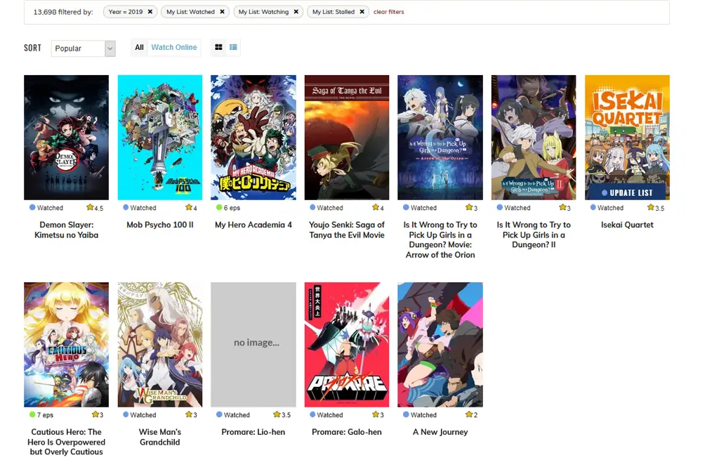 Rekomendasi Anime Terbaik 2019 Gambar rekomendasi anime terbaik 2019