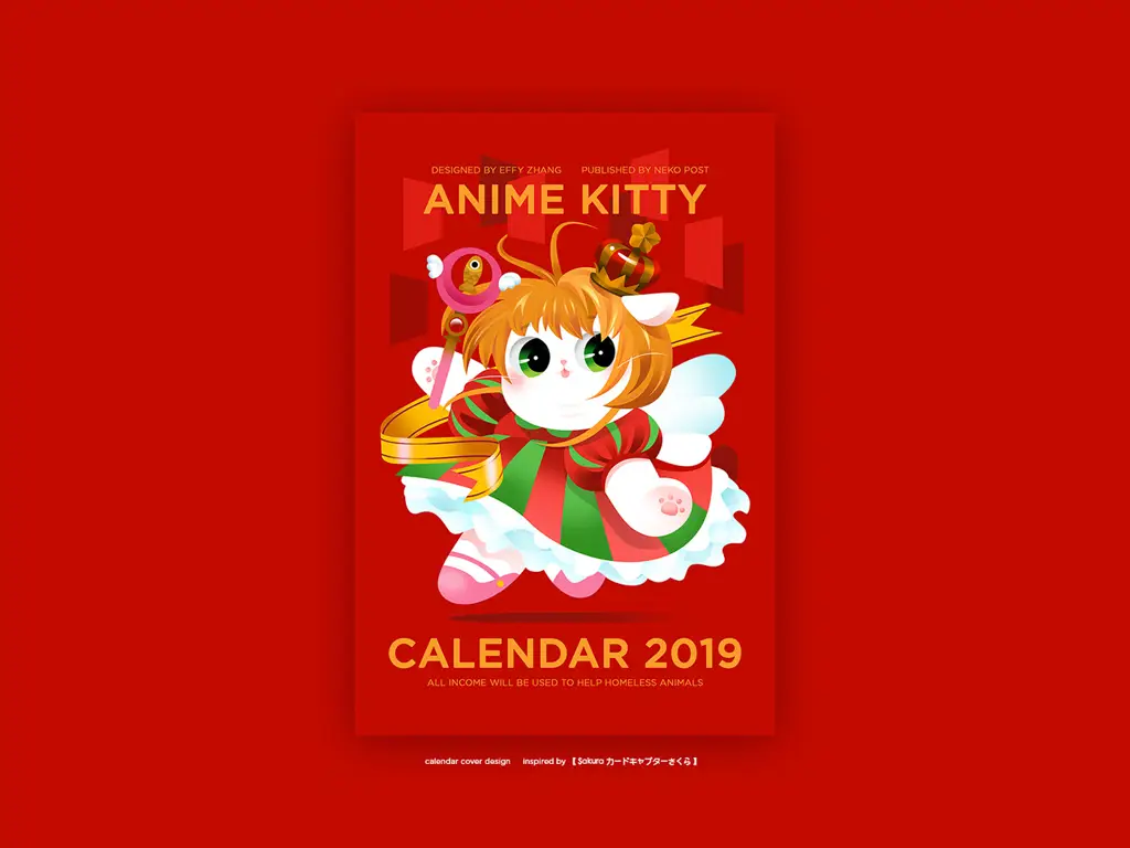 Jadwal Tayang Anime Spring 2019 Kalender yang menampilkan jadwal rilis anime Spring 2019