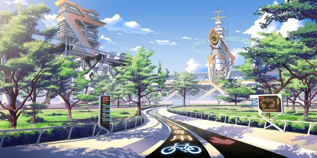 Suasana Musim Panas dalam Anime Pemandangan musim panas yang indah dalam anime