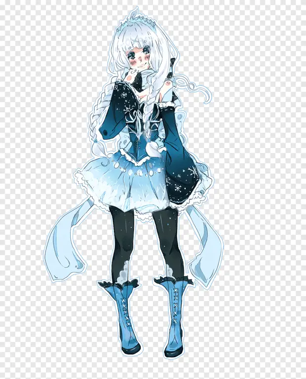 Karakter anime yang akan hadir di musim dingin 2024 Gambar karakter anime dengan pakaian musim dingin