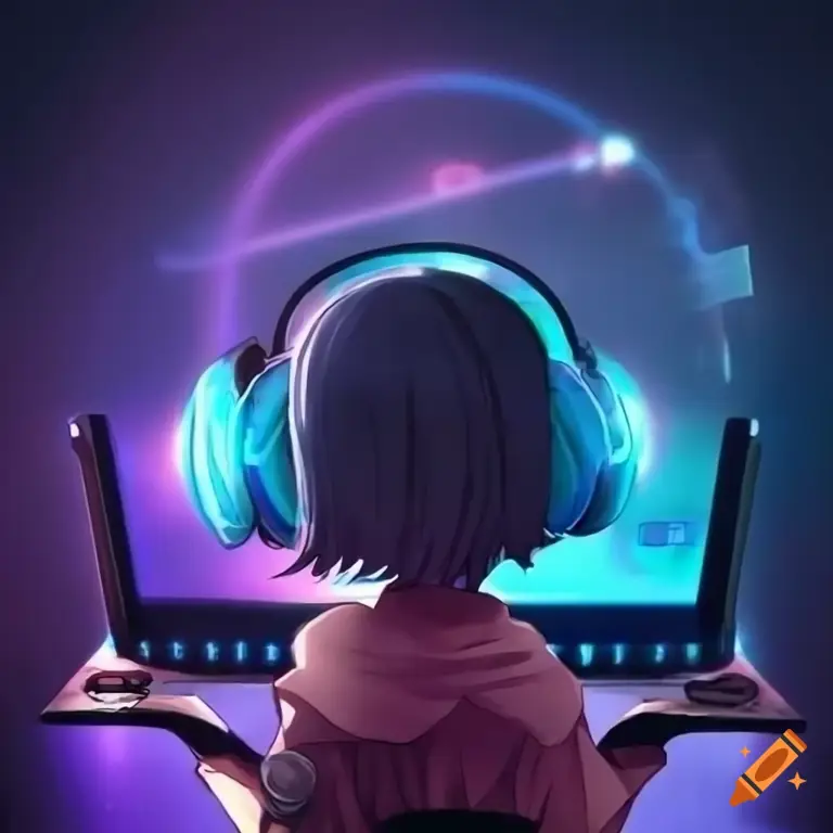 Penggunaan Aplikasi Jadwal Anime di PC Seseorang menggunakan aplikasi jadwal anime di komputer