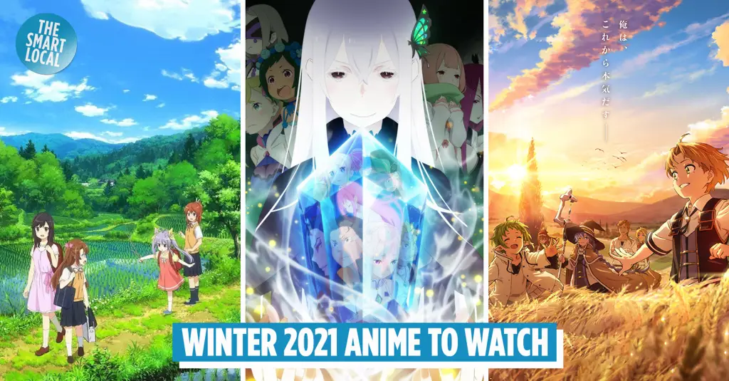 Rekomendasi Anime Terbaik di Musim Dingin 2021 Anime Terbaik Musim Dingin 2021