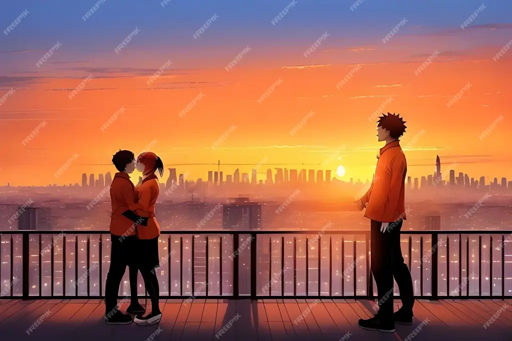 Adegan Romantis Anime Winter 2017 Gambar adegan romantis dari anime
