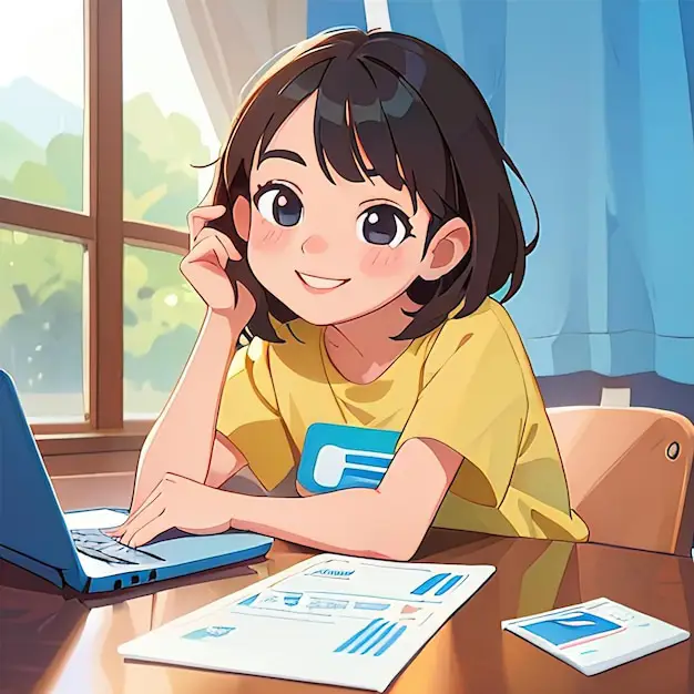 Menikmati anime dengan mudah berkat aplikasi jadwal anime Seseorang sedang menonton anime di PC