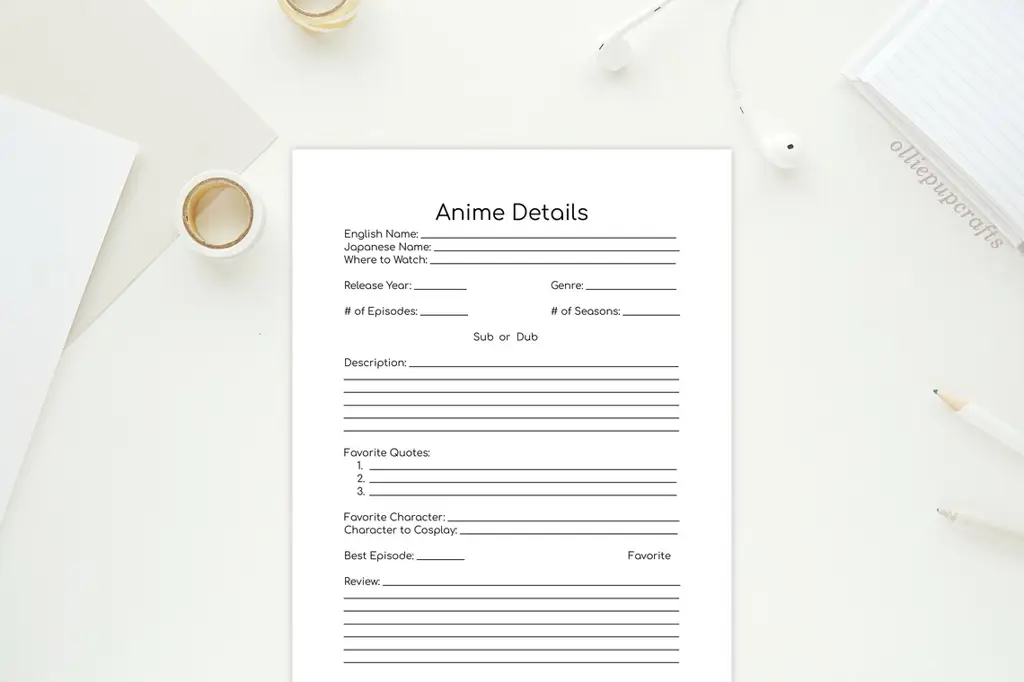 Buat Daftar Anime dengan Prioritas Contoh daftar anime yang ingin ditonton dengan prioritas