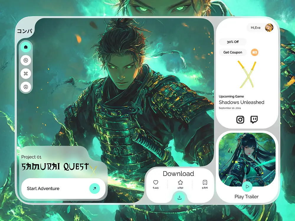 Desain Website Responsif Contoh desain website jadwal anime yang responsif