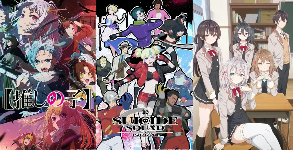 Anime yang rilis di musim panas 2024 Gambar anime musim panas 2024