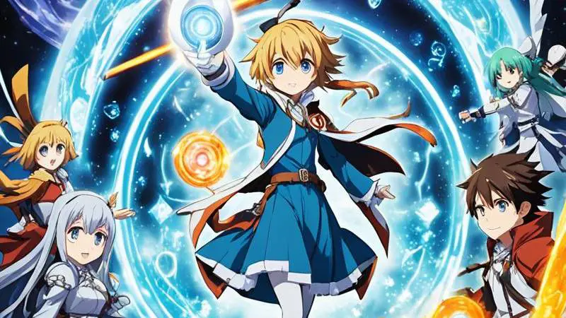 Dunia Fantasi Anime Isekai Gambar pemandangan dari anime Isekai