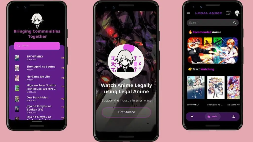 Platform streaming anime legal dan terpercaya Logo berbagai platform streaming anime resmi