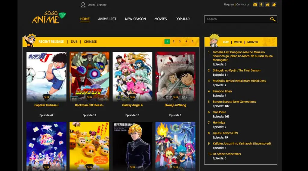 Mencari Anime di Internet Gambar seseorang mencari anime online