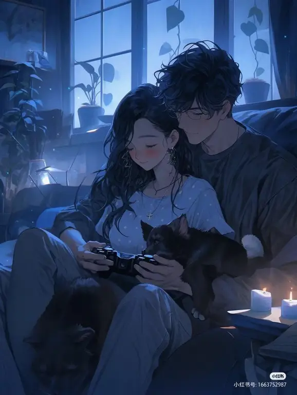 Pasangan Anime Romantis 2020 Gambar pasangan anime romantis tahun 2020
