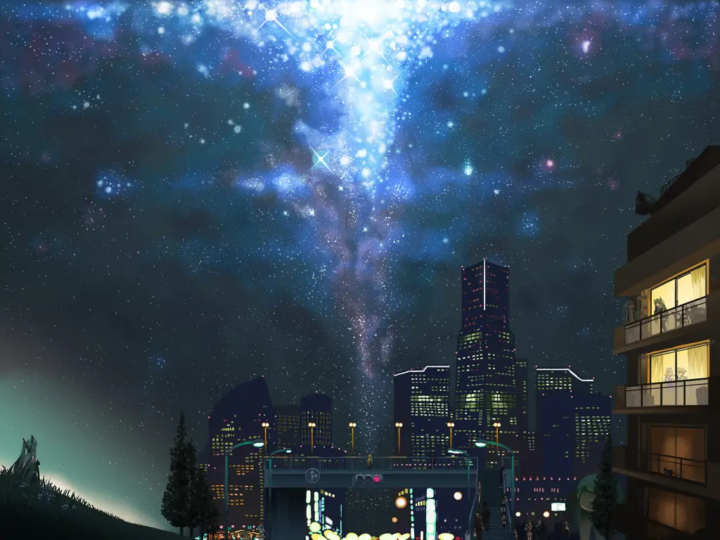 Keindahan visual dalam anime tahun 2020 Pemandangan indah dalam anime