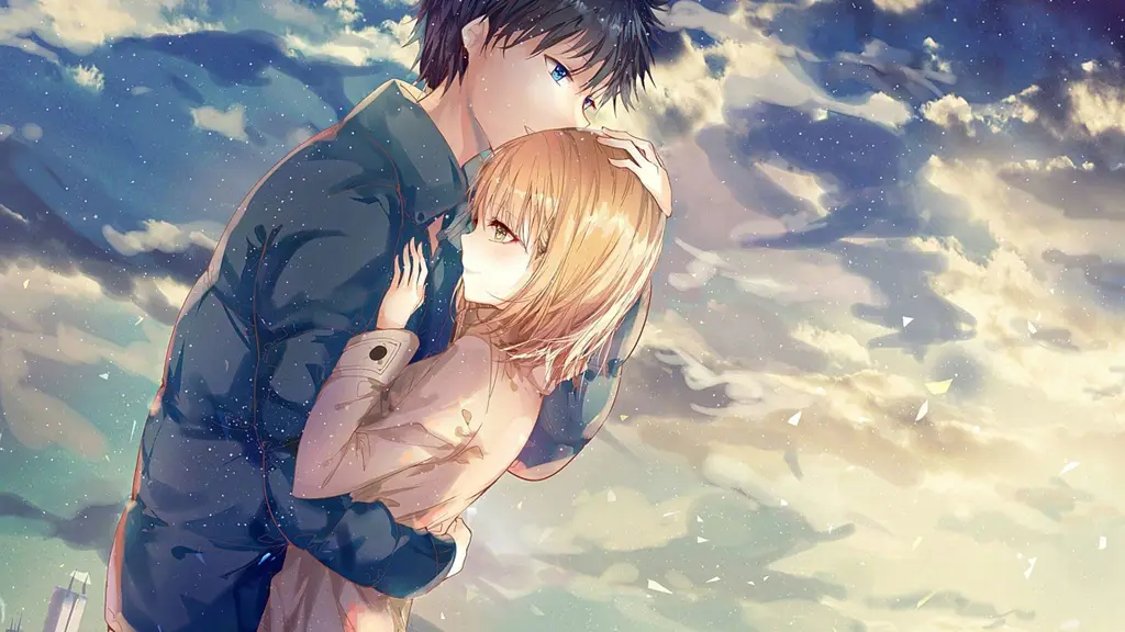 Pasangan Anime Romantis Gambar pasangan anime romantis