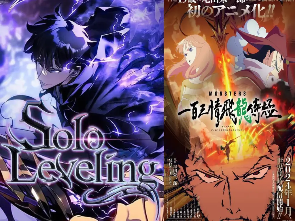 Anime Terbaru yang Wajib Ditonton Gambar berbagai poster anime baru yang akan rilis
